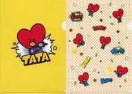 TATA (ブイ) クリアファイルセットpt.2(2枚組) 「BT21カフェ(2019)」