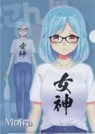 モイラ A4クリアファイル 「eチャンス! バーチャルYouTuber にじさんじ 平成最後の夏!超特大企画!にじさんじくじ祭り」 D-8賞