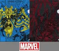 ヴェノム＆カーネイジ Type-F A4クリアファイルセット(2枚組) 「Happyくじ MARVEL ヴェノム」 G賞