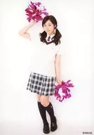 さくら学院/白井沙樹/全身・衣装白・制服・ボンボン・右手上・左手下/「ハートの地球☆2015」 フォトセットA