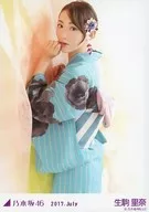 生駒里奈/上半身・浴衣・壁/レアVer./2017.July 会場限定ランダム生写真