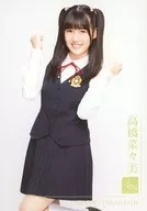 Rev. from DVL/高橋菜々美/膝上・衣装白黒・制服・両手上げグー/「君がいて僕がいた/愛がーる」個別握手会ランダム生写真vol.1