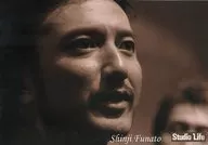 劇団Studio Life/船戸慎士/横型・顔アップ・右向き・目線右上・セピア/舞台「DRACULA(ドラキュラ)」生写真