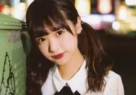 なんキニ!/長南舞/横型・顔アップ・衣装白・顔左傾き/雑誌「月刊ENTAME(エンタメ) 2018年10月号」応募者全員サービス 生写真
