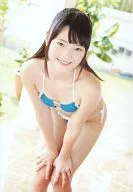 中沢ひめか/膝上・水着青・前屈み/DVD「クラスのセンター!!! 中沢ひめか(2)」特典生写真