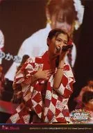 SUPER☆GiRLS/溝手るか/ライブフォト・上半身・左手マイク持ち・右手胸元・パー/「2014年6月21日 SUPER☆GiRLS生誕4周年記念SP iDOL Street Carnival 2014」 フォトチョイス