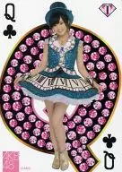 クラブのQ ： 山本彩/レギュラーカード【トランプカード】/AKB48 official TREASURE CARD