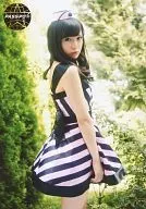 ぱすぽ☆/奥仲麻琴/膝上・体右向き・両手下・｢Growing Up｣衣装・ロゴ入り｢PASSPO☆｣/PASSPO☆ワンマンフライト＆｢Growing Up｣予約特典会会場販売生写真