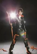 永嶋柊吾/全身・衣装黒・両手紐・キャラクターショット/ミュージカル「エア・ギア」