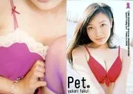5 ： 福井裕佳梨/写真集「PET」特典
