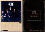 004 ： EXILE/『our style』/a+nationアーティストカード