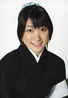 齊藤来未子(雛森桃)/バストアップ・衣装黒・背景白/ロックミュージカル「BLEACH」再炎 公式生写真