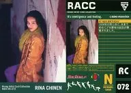 RC-072 ： 知念里奈/ノーマルカード/ライジングアーティストカードコレクション