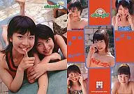 No.098 ： 海老沢神菜・小島由利絵/レギュラーカード/Oha-girl fruit punch トレーディングカードコレクション
