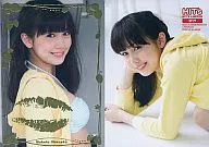 SP27 ： 奥仲麻琴/箔押しキスマークカード/ヒッツ!リミテッド奥仲麻琴1stトレーディングカード