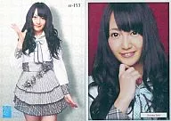 sr-153 ： 佐藤亜美菜/レギュラーカード/AKB48オフィシャルトレーディングカードvol.1