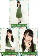 ◇柿崎芽実/けやき坂46(ひらがなけやき)ランダム生写真【W-KEYAKIZAKAの詩 MV衣装】 3種コンプリートセット