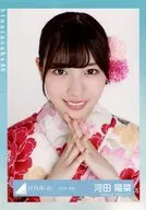 河田陽菜/バストアップ/日向坂46 ランダム生写真 【浴衣衣装】