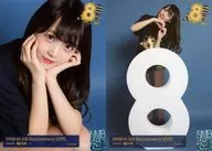 ◇植村梓/NMB48 8th Anniversary LIVE ランダム生写真 千葉Ver. 2種コンプリートセット