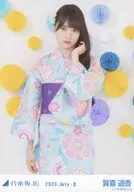 賀喜遥香/膝上・浴衣/「乃木坂46 2020.July-II」WebShop 限定ランダム生写真
