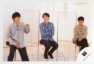 V6/井ノ原快彦・長野博・坂本昌行/横型・全身/シングル「It’s my life/PINEAPPLE」特典映像オフショット/公式生写真