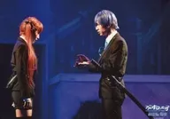 飯田來麗(フェリチータ)・大海将一郎(ノウ゛ァ)/ライブフォト・横型・キャラクターショット/舞台「アルカナ・ファミリア Episode3 幽霊船の秘密」