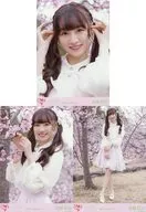 ◇イコールラブ(=LOVE)/音嶋莉沙/イコールラブ(=LOVE)生写真セット(「桜の咲く音がした」歌唱衣装B②)「2021.June-II」 3種コンプリートセット