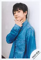 関西ジャニーズJr./角紳太郎/上半身/関西ジャニーズJr. ISLAND TV プロフィール写真撮影オフショット 第5弾/公式生写真