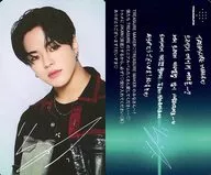 TREASURE/ユン・ジェヒョク/CD「THE SECOND STEP ： CHAPTER ONE」TREASURE Weverse Shop JAPAN特典フォトカード