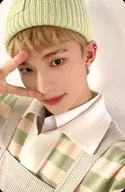 Stray Kids/Hyunjin(ヒョンジン)/裏面赤/「Stray Kids 2023 SEASON’S GREETINGS SKZ’s Mini World」封入セルフィーフォトカード