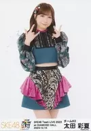 太田彩夏/膝上/SKE48 Team LIVE 2023 at DIAMOND HALL ランダム生写真(チームKII)