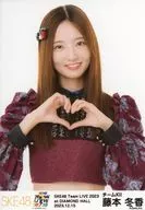 藤本冬香/上半身/SKE48 Team LIVE 2023 at DIAMOND HALL ランダム生写真(チームKII)