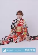 加藤史帆/座り/日向坂46ランダム生写真【2024年 振袖衣装】