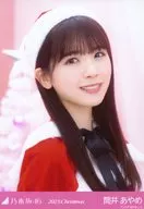 筒井あやめ/バストアップ/「2023.Christmas」WebShop 限定個別生写真
