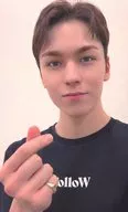 SEVENTEEN/VERNON(バーノン)/CD「Seventeenth Heaven」Thanksキャンペーン UNIVERSAL MUSIC STORE特典フォトカード