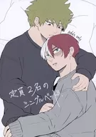 <<僕のヒーローアカデミア>> 定員2名のシングルベッド / おおくら和秀 （爆豪勝己×轟焦凍） / J．O．V